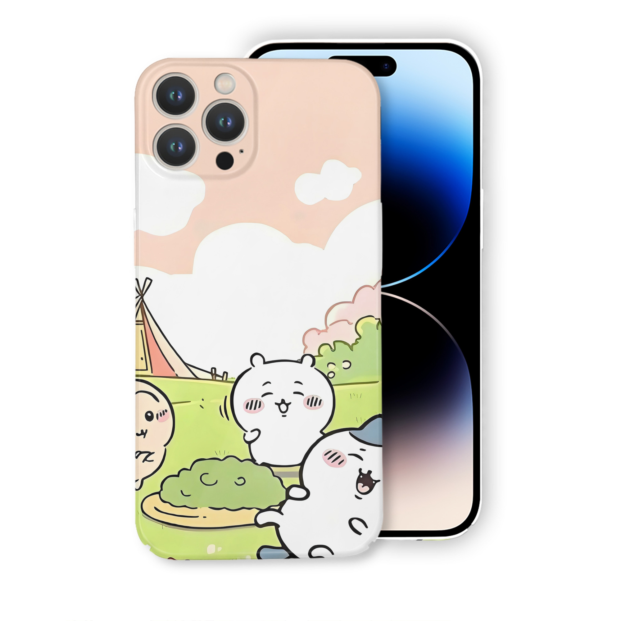 （画像用） ちいかわ Chii-kawa 【iPhone 14シリーズ対応】ハードケース